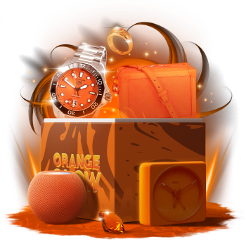 Mystery Box Orange Glow