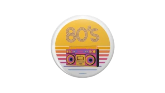 80's Vibes Pin
