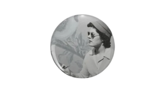 Vintage Vogue Women Pin