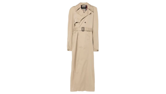 Deconstructed Design Trench Coat