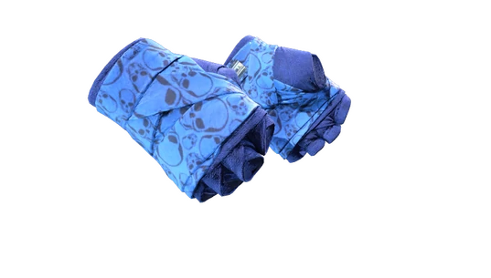 Hand Wraps | Cobalt Skulls (Minimal Wear)
