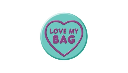 Love My Bag Sticker