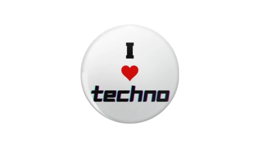 I Love Techno Pin