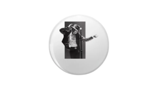 The King Of The Pop Vintage Pin