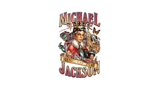 King Of Pop Sticker