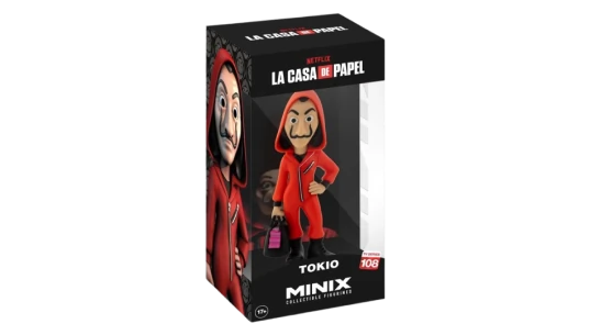 Mego Money Heist: Tokyo with Mask Vinyl Figure