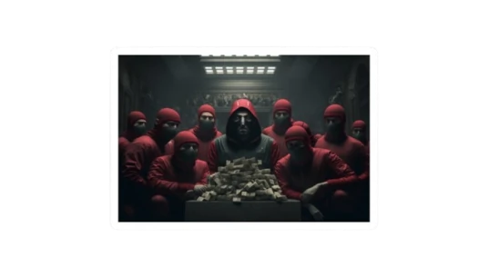 Money Heist Thumbnail Sticker