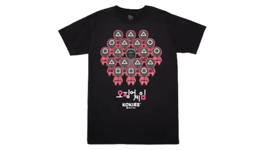Front T-Shirt Black