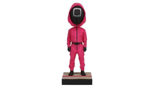 Masked Guard Collectible Bobblehead Statue