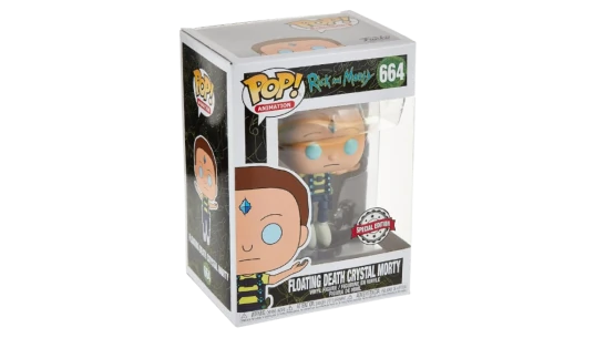 Floating Death Crystal Morty Collectible Vinyl Figure