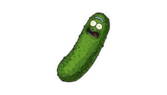 Pickle Rick Sticker