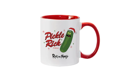 Christmas Pickle Two-Tone Mug
