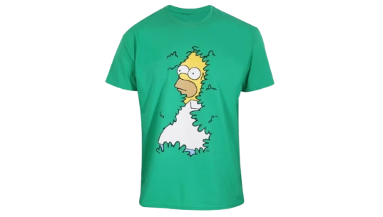 Homer in the Bushes Classic T-Shirt