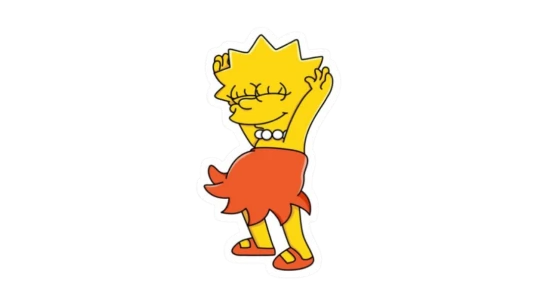 Lisa Simpson Sticker
