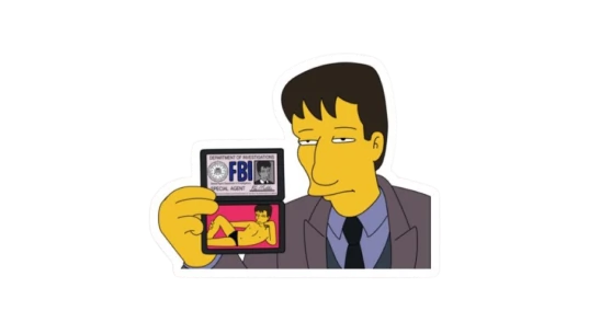 Agent Mulder FBI Sticker