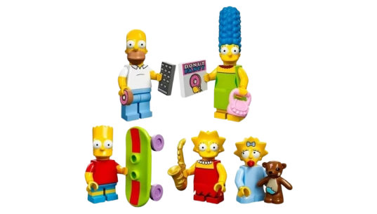 Minifigures The Simpsons Family