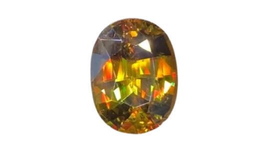 Intense Sparkling Sphene Titanite 4.90 CTS