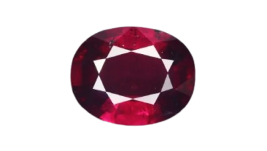 Natural Purple Rhodolite Faceted Garnet 5.33 CTS