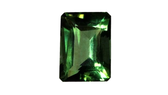 Green Faceted Quartz 4.5 CTS