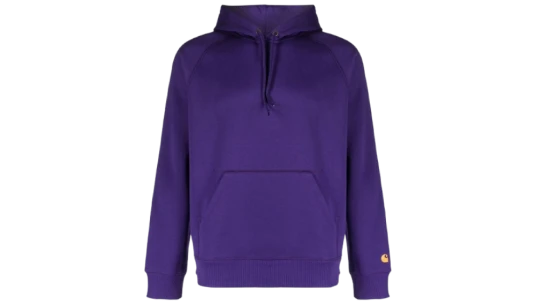 Chase Cotton Hoodie - Purple