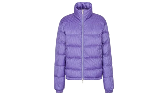 Oblique Down Jacket - Purple