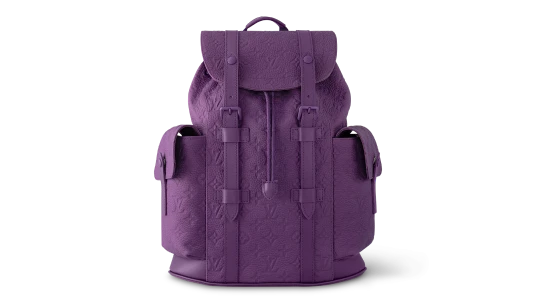 Christopher PM Taurillon Monogram - Purple