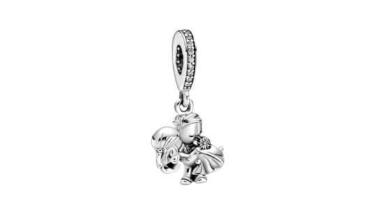 Married Couple Dangle Charm - Sterling silver