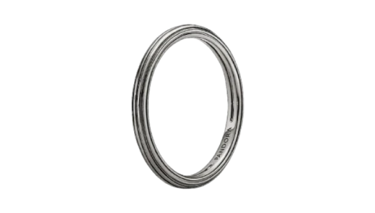 Pandora ME Ring - Ruthenium Plating