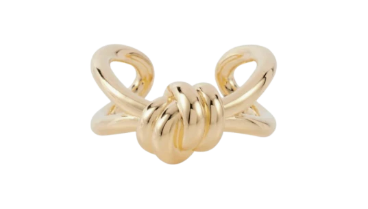 Knot Gold-Plated Sterling Silver Ring