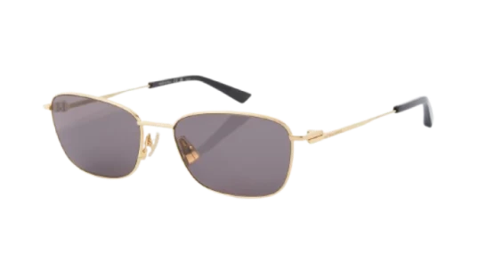Rectangular Sunglasses - Gold/Gray