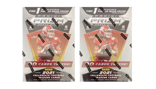 2021 Prizm Draft Picks College Football Blaster Box 2x 