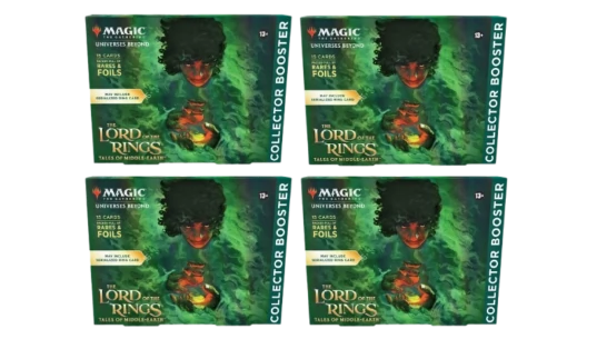 TCG Tales of Middle-Earth Collectors Omega Booster Box 4x
