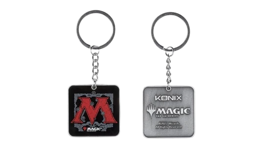 Logo Keyring - Black/Red