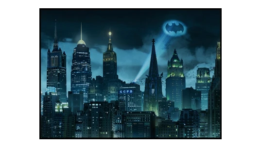 Batman - Gotham City Skyline Poster