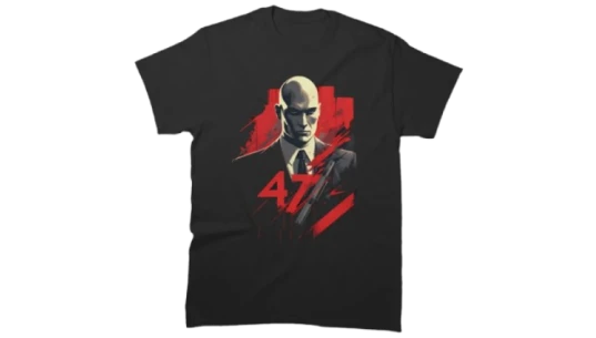 Agent 47 Classic T-Shirt - Black