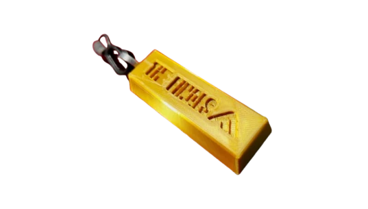 Charm Golden Opportunity Keychain