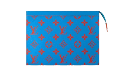 Pochette Voyage - Red/Blue
