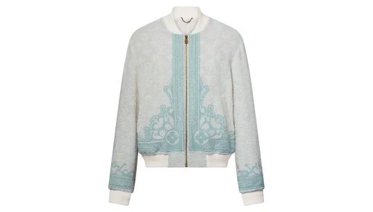 Sequined Bomber - Blue Haze