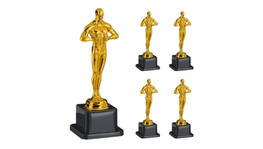 Replica Trophies Plastic Oscar Figurines