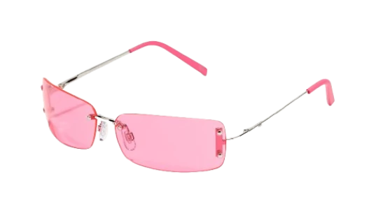Gemini Sunglasses - Cherries Jubilee Pink