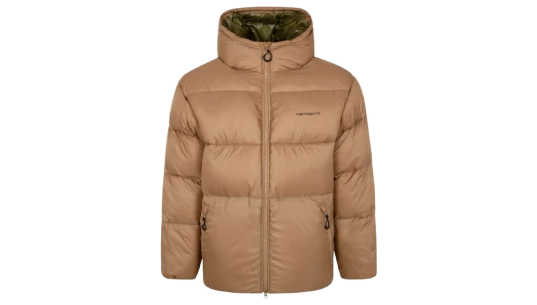 Toronto Padded Jacket - Camel Brown