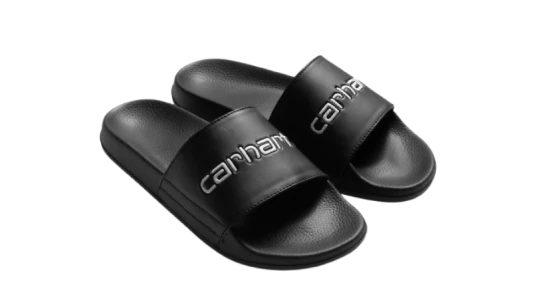 Carhartt WIP Slippers - Black/White