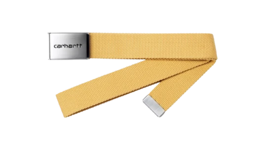 Clip Belt Chrome - Air Yellow