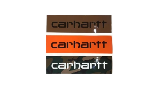 Carhartt WIP Logo Stickers Set Of 3