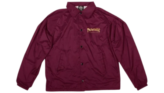 Pentagram Coach's Jacket - Maroon