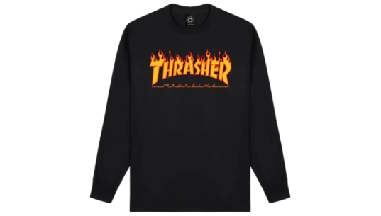 Flame Longsleeve - Black