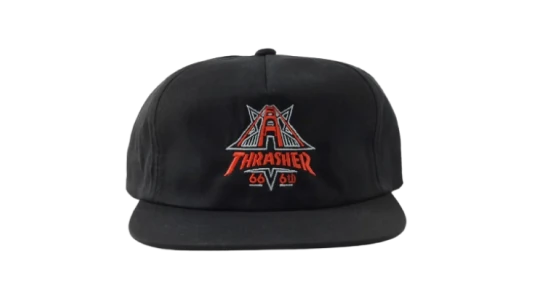 Golden Gate Snapback - Black