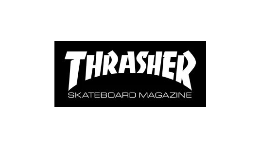 Skate Mag Sticker - Black/White