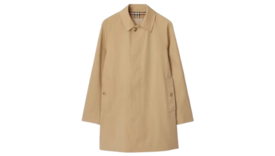 Short Camden Heritage Car Coat - Honey