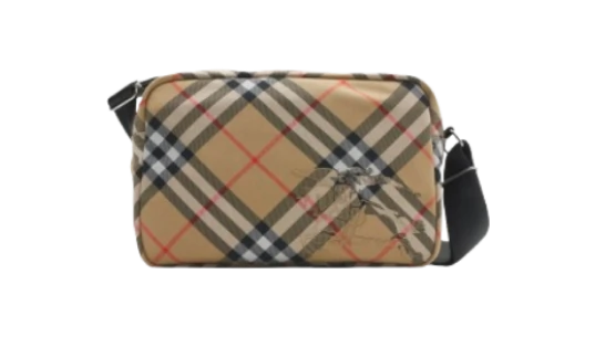 Check Crossbody Bag​ - Sand